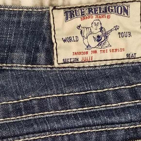TRUE RELIGION JULIA STRAIGHT JEANS - Picture 4 of 7